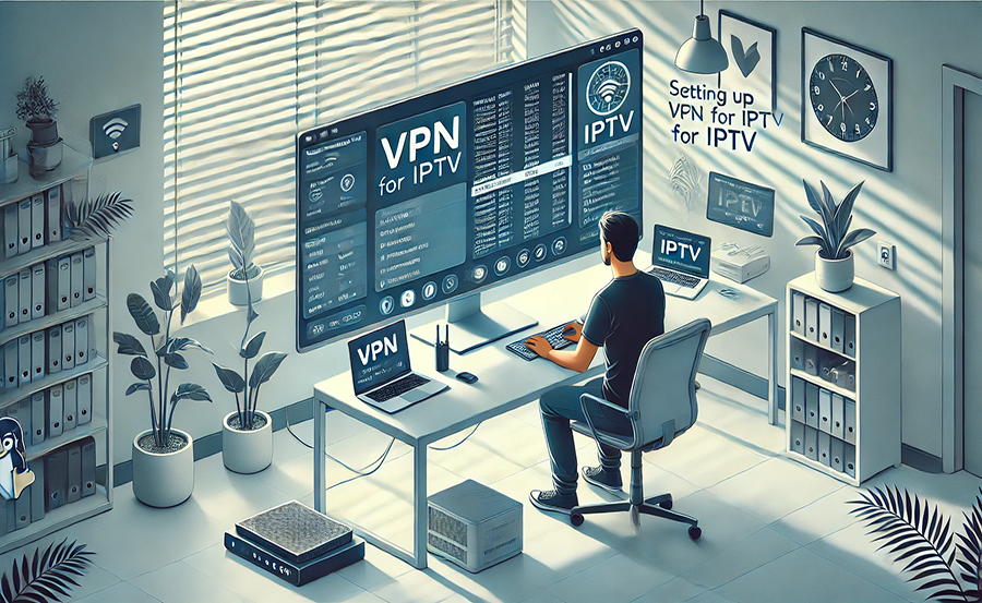 Maximize IPTV Access Globally on Linux with a VPN